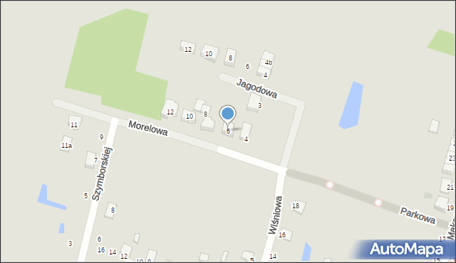 Biłgoraj, Morelowa, 6, mapa Biłgoraj