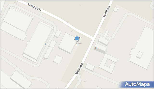Bolesławiec, Modłowa, 7, mapa Bolesławca