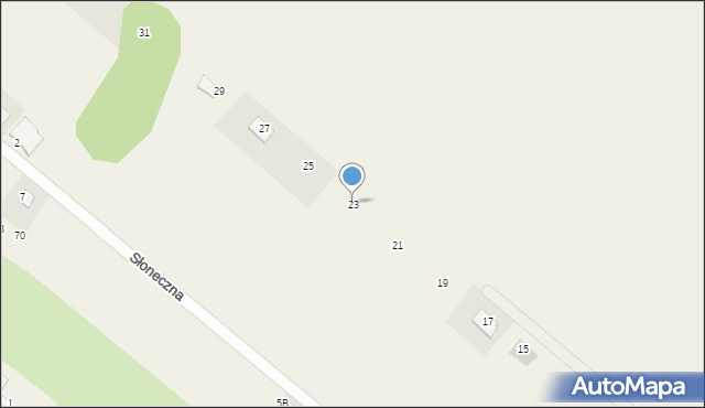 Borówno, Morska, 23, mapa Borówno