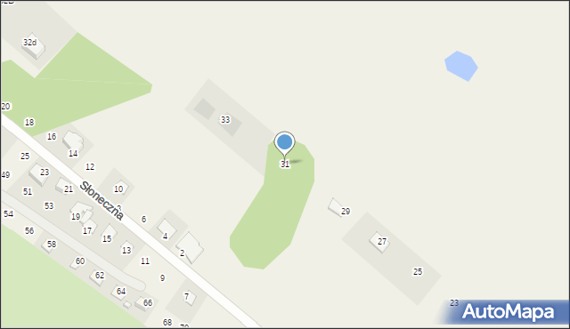 Borówno, Morska, 31, mapa Borówno