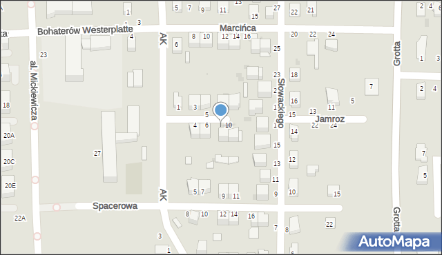 Busko-Zdrój, Moniuszki Stanisława, 8, mapa Busko-Zdrój