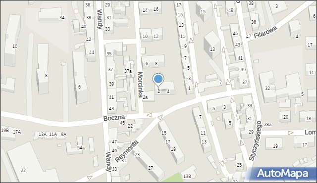Chorzów, Morcinka Gustawa, 2, mapa Chorzów