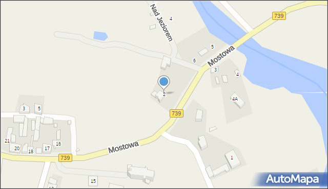 Czersk, Mostowa, 2, mapa Czersk