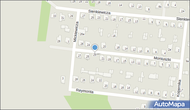 Dobre, Moniuszki Stanisława, 23, mapa Dobre