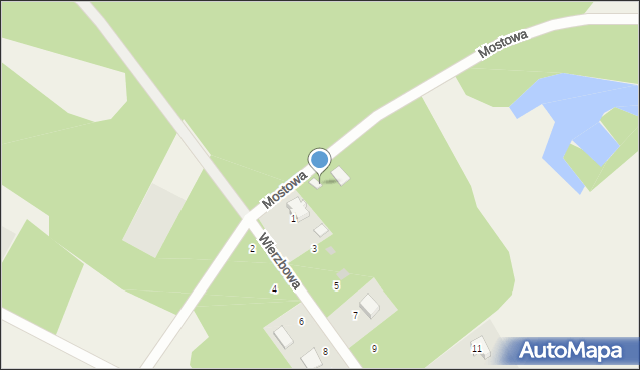 Dobrzyniec, Mostowa, 2, mapa Dobrzyniec