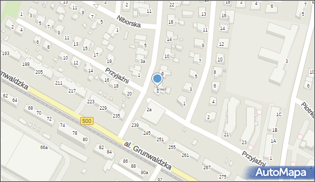 Elbląg, Morszyńska, 2, mapa Elbląga