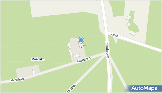 Garnek, Mościska, 2, mapa Garnek