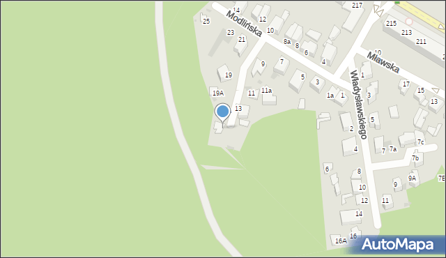 Gdynia, Modlińska, 15, mapa Gdyni