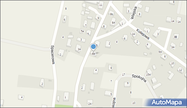 Goszczyno, Morska, 6A, mapa Goszczyno