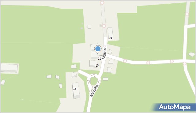 Jantar, Morska, 13, mapa Jantar