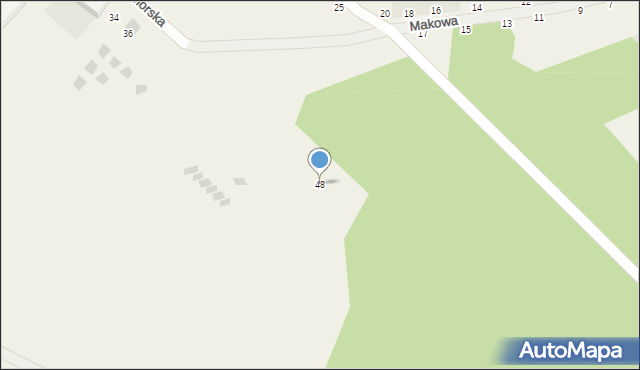 Jarosławiec, Morska, 48, mapa Jarosławiec
