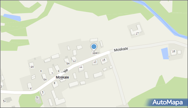 Jastkowice, Moskale, 14, mapa Jastkowice