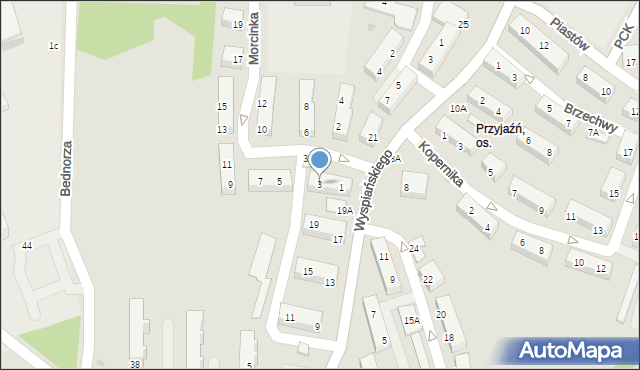 Jastrzębie-Zdrój, Morcinka Gustawa, 3, mapa Jastrzębie-Zdrój