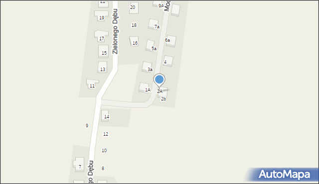 Jeszkowice, Modrzewiowa, 2A, mapa Jeszkowice