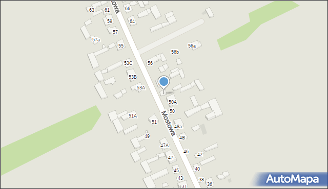 Kałuszyn, Mostowa, 52, mapa Kałuszyn