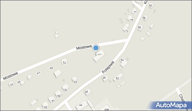 Kamieniec Ząbkowicki, Mostowa, 53, mapa Kamieniec Ząbkowicki