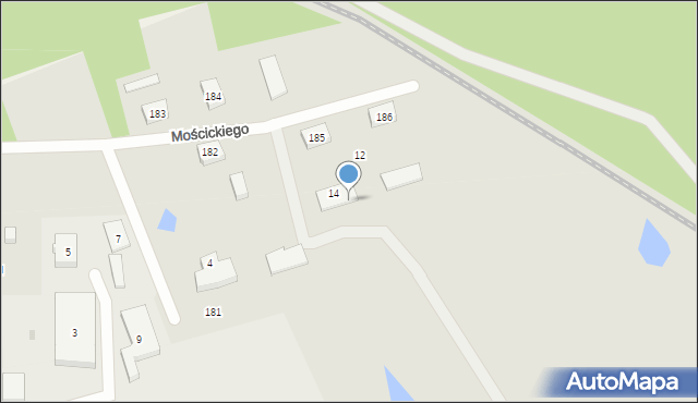 Kartuzy, Mościckiego Sobiesława, Nadleśniczego, 8b, mapa Kartuzy