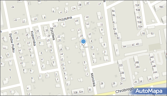 Kędzierzyn-Koźle, Morcinka Gustawa, 9, mapa Kędzierzyna-Koźle