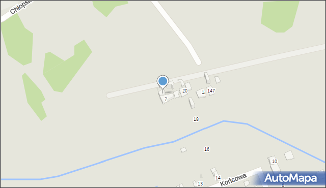 Kielce, Mokra, 157a, mapa Kielc