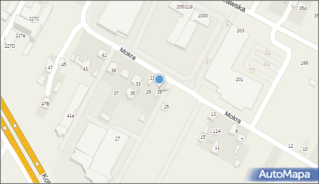 Kiełpin, Mokra, 19, mapa Kiełpin