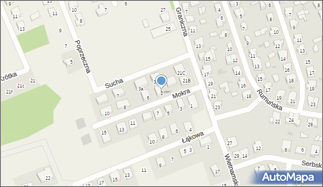 Klepacze, Mokra, 4, mapa Klepacze