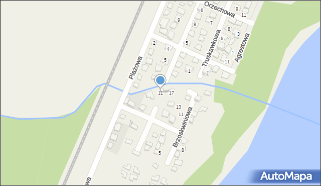 Kobylec, Morelowa, 11, mapa Kobylec