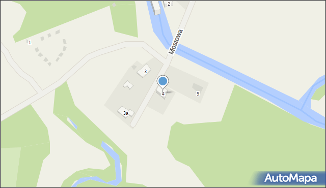 Kolincz, Mostowa, 4, mapa Kolincz