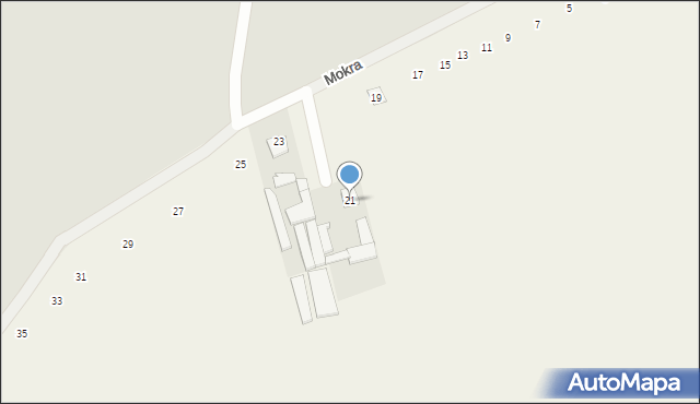 Konotopa, Mokra, 21, mapa Konotopa