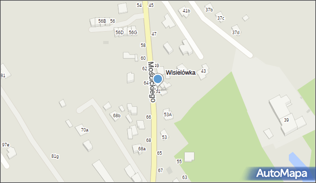 Łańcut, Mościckiego Ignacego, 51, mapa Łańcut