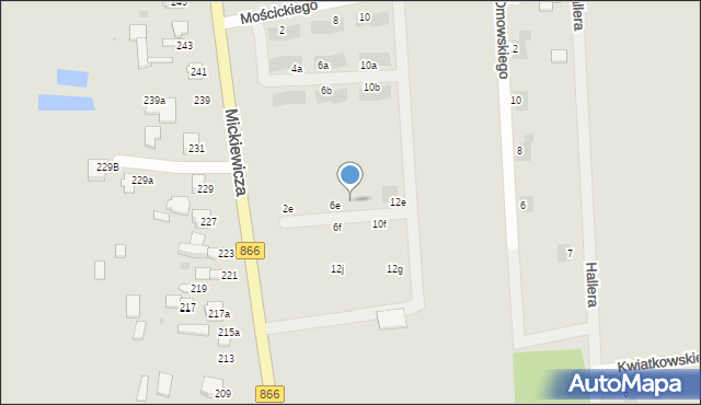 Lubaczów, Mościckiego Ignacego, 8e, mapa Lubaczów