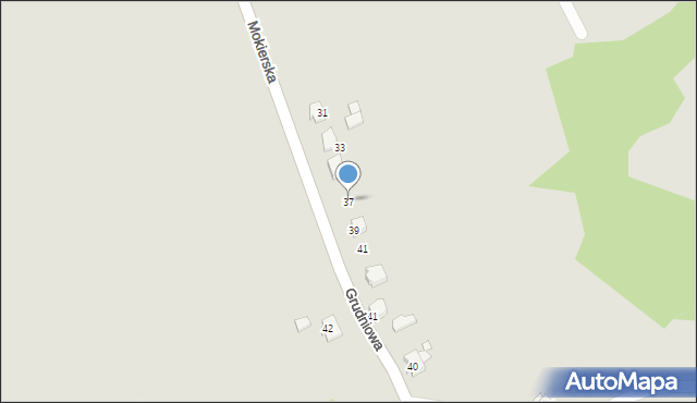 Mikołów, Mokierska, 37, mapa Mikołów