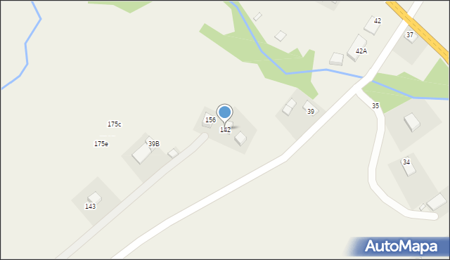 Mochnaczka Niżna, Mochnaczka Niżna, 142, mapa Mochnaczka Niżna