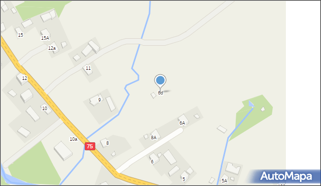 Mochnaczka Niżna, Mochnaczka Niżna, 6d, mapa Mochnaczka Niżna