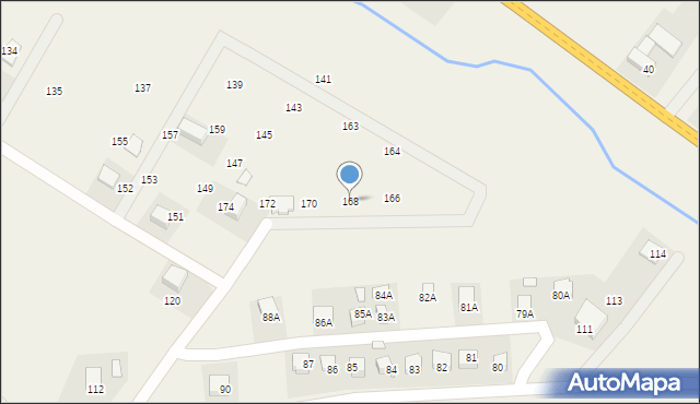 Mochnaczka Wyżna, Mochnaczka Wyżna, 168, mapa Mochnaczka Wyżna