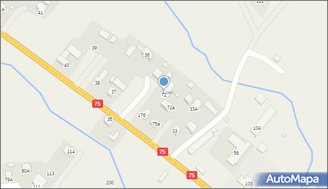 Mochnaczka Wyżna, Mochnaczka Wyżna, 72, mapa Mochnaczka Wyżna