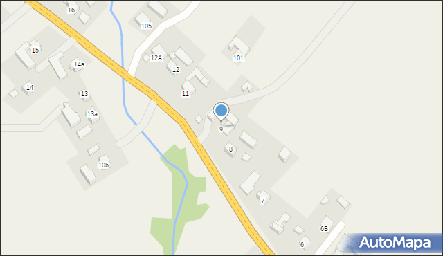 Mochnaczka Wyżna, Mochnaczka Wyżna, 9, mapa Mochnaczka Wyżna