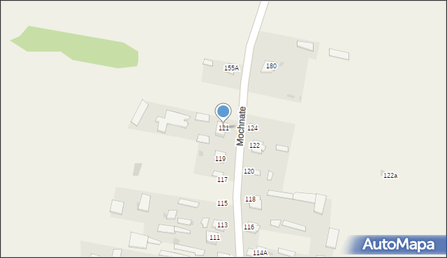 Mochnate, Mochnate, 121, mapa Mochnate