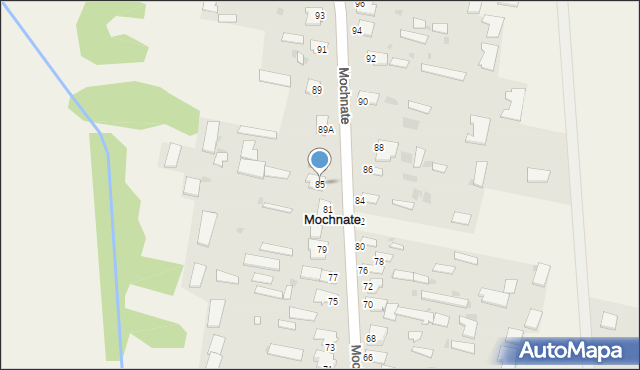 Mochnate, Mochnate, 85, mapa Mochnate