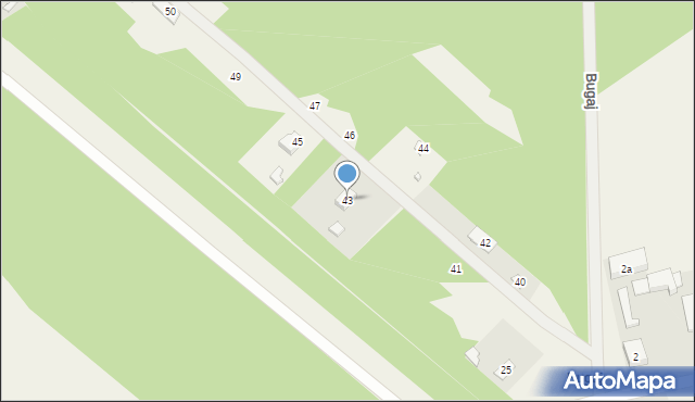 Moczalec, Moczalec, 43, mapa Moczalec