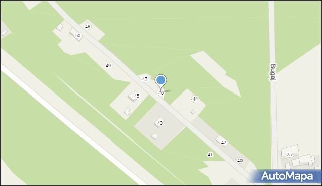 Moczalec, Moczalec, 46, mapa Moczalec