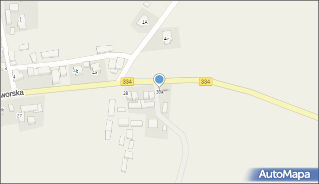 Moczydlnica Dworska, Moczydlnica Dworska, 30a, mapa Moczydlnica Dworska