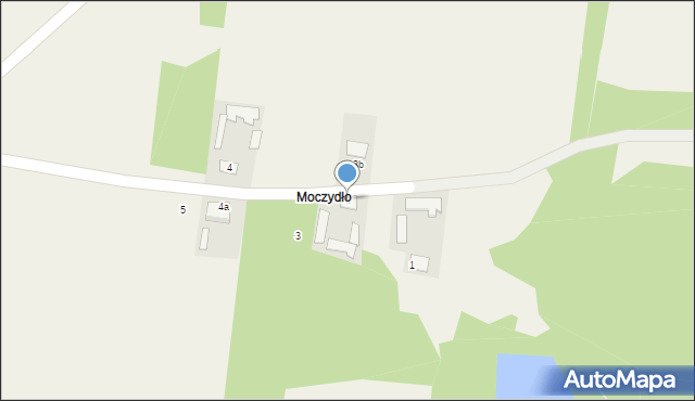 Moczydło, Moczydło, 2, mapa Moczydło