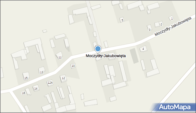 Moczydły-Jakubowięta, Moczydły-Jakubowięta, 8, mapa Moczydły-Jakubowięta