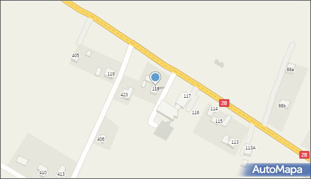 Moderówka, Moderówka, 118, mapa Moderówka