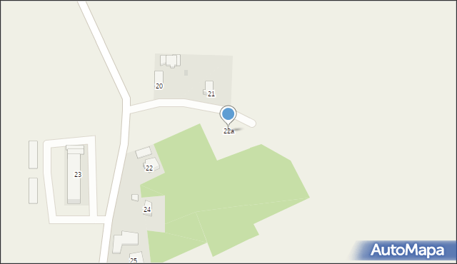 Moderówka, Moderówka, 22a, mapa Moderówka