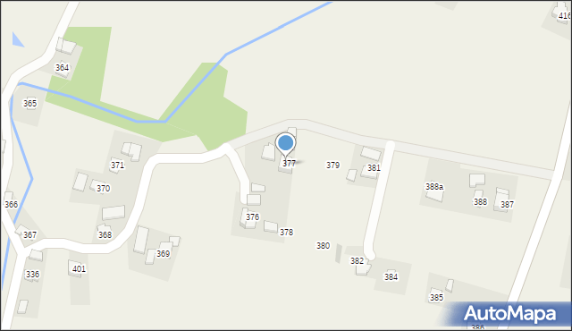 Moderówka, Moderówka, 377a, mapa Moderówka