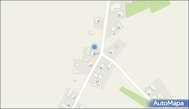 Moderówka, Moderówka, 40, mapa Moderówka