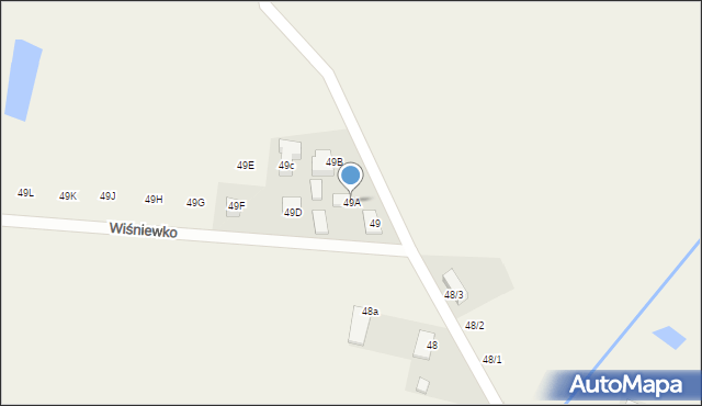 Modła, Modła, 49A, mapa Modła