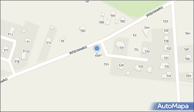 Modła, Modła, 53M, mapa Modła