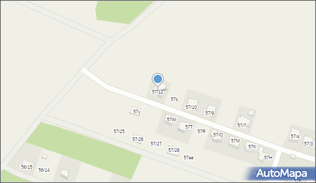 Modła, Modła, 57/12, mapa Modła